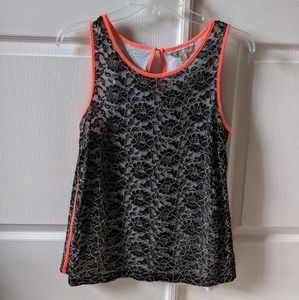 Banana Republic Sleeveless Lace Top